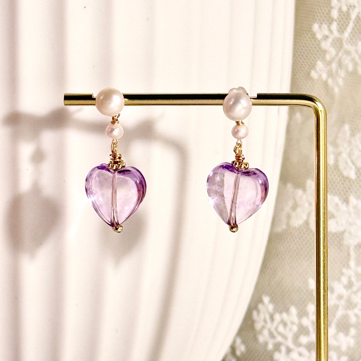 Lavender Earrings