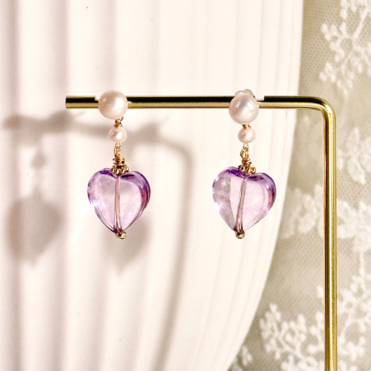 Lavender Earrings