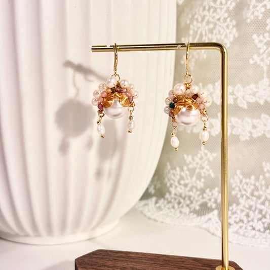 Peony Earrings