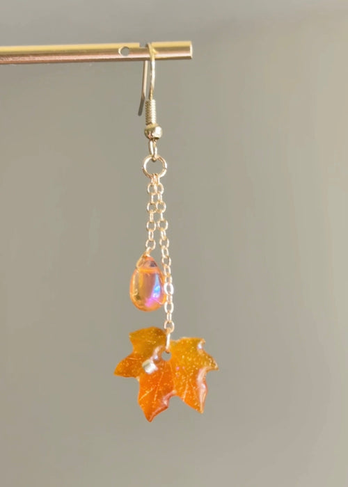 Maple Leaf Earrings