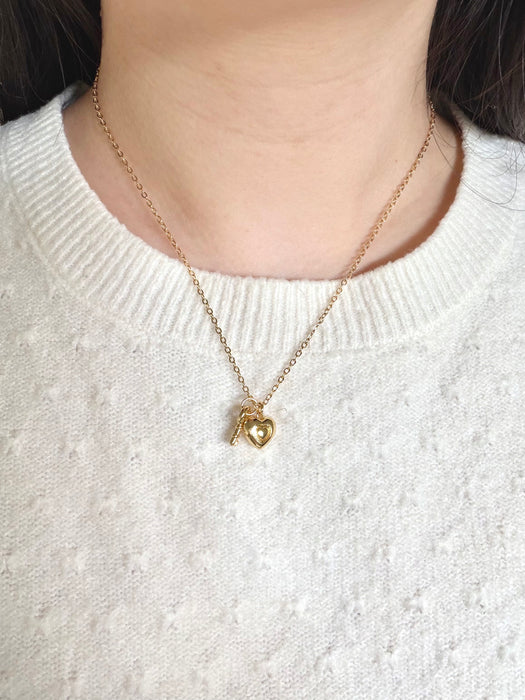 Heart Lock Pendant