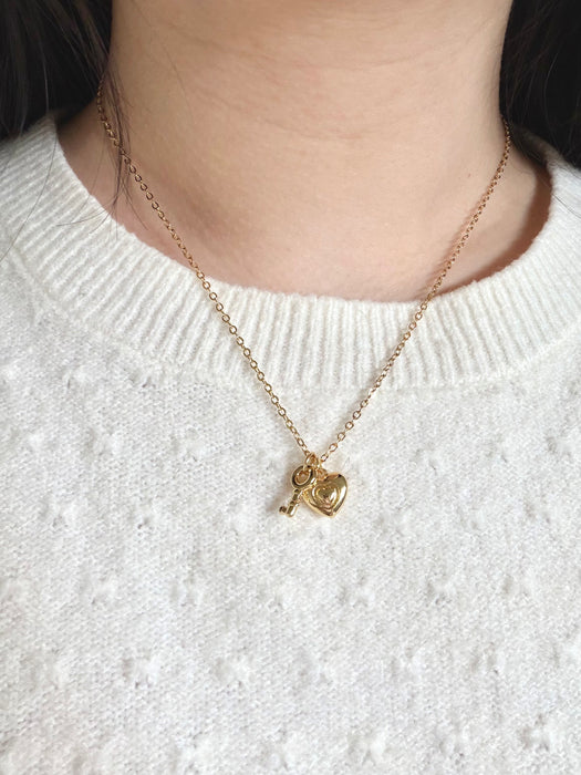 Heart Lock Pendant