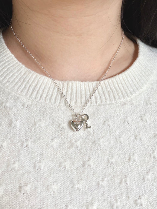 Heart Lock Pendant
