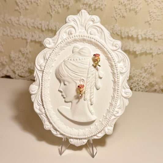 Mini Rose Earrings